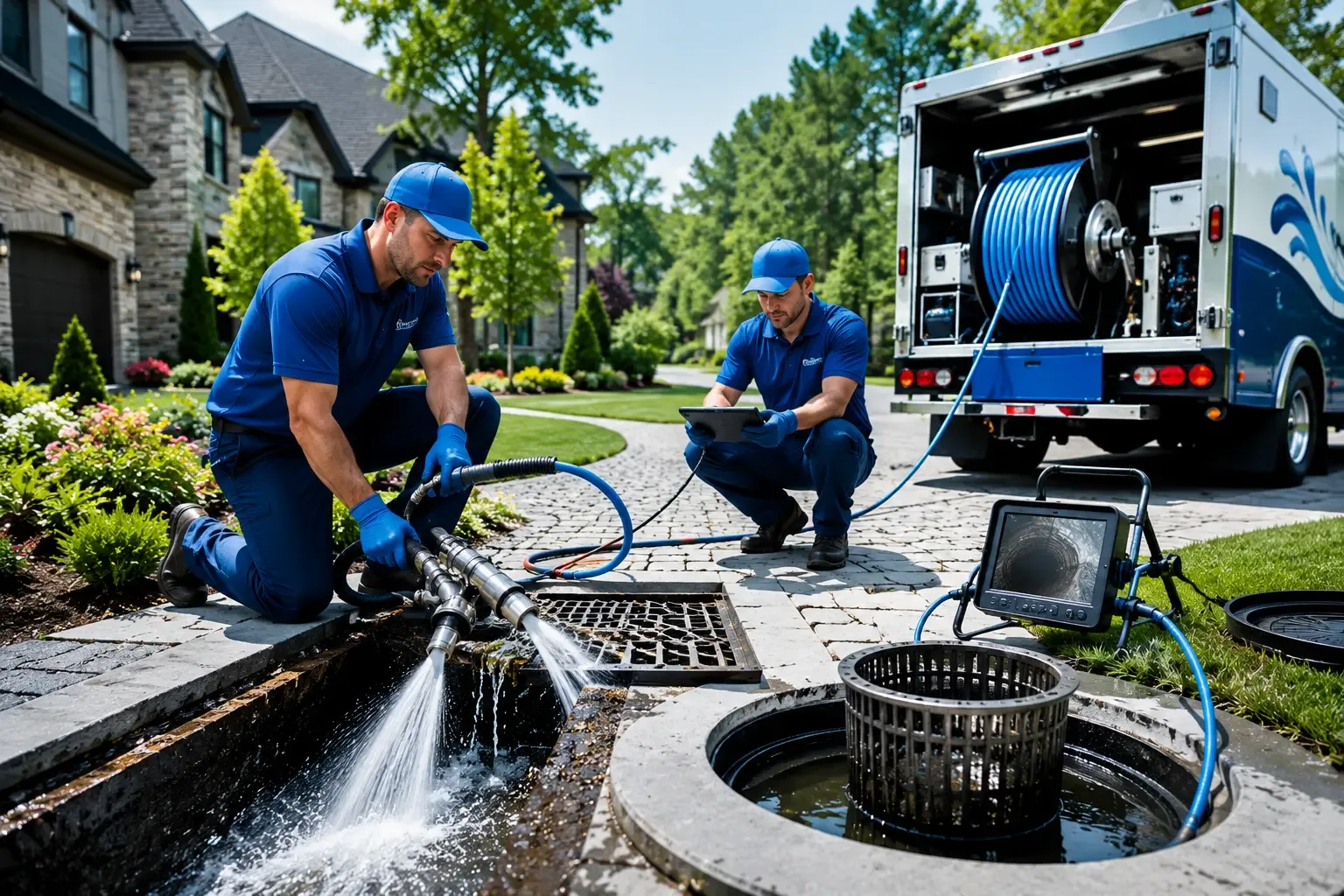 Local outdoor drain cleaning professionals in Cross, SC